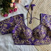 Fancy Heavy Pure Soft Roman Silk Designer Blouse Wholesale In India |